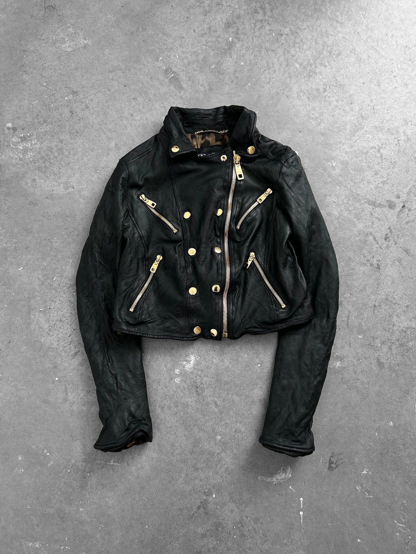 Dolce & Gabbana 00's Leather Jacket