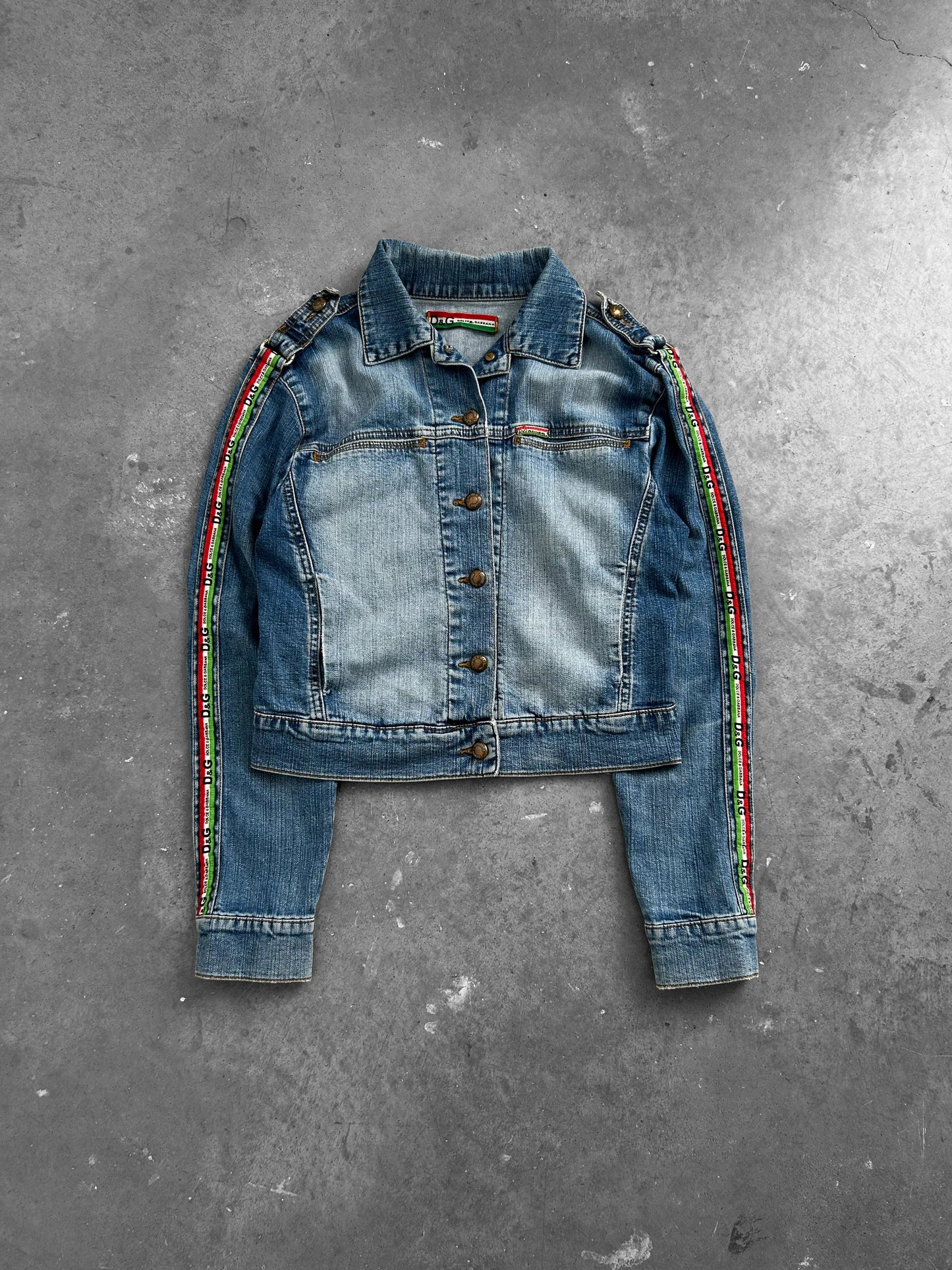 Dolce & Gabbana Italian Flag Denim