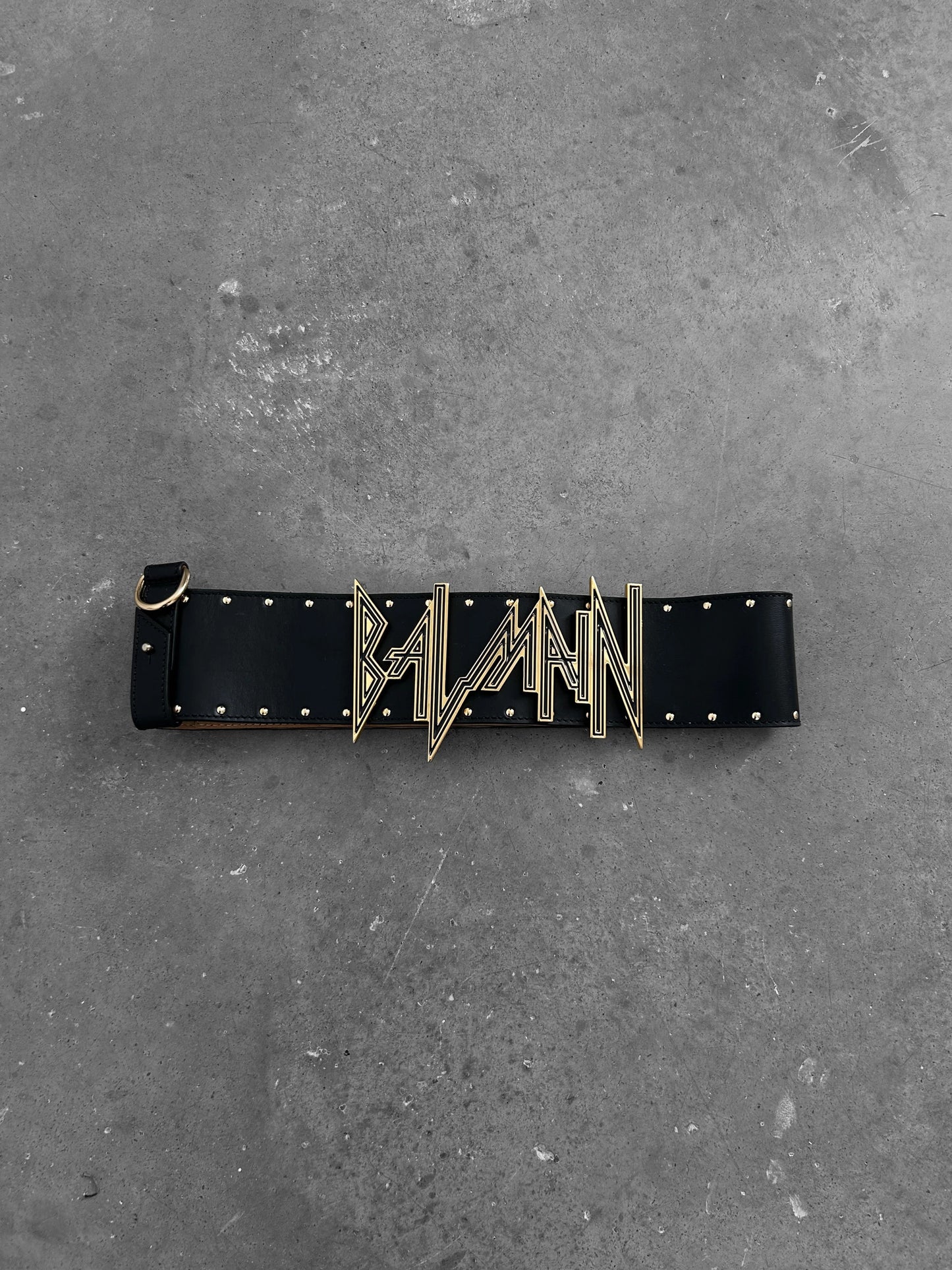 Balmain Logo Belt