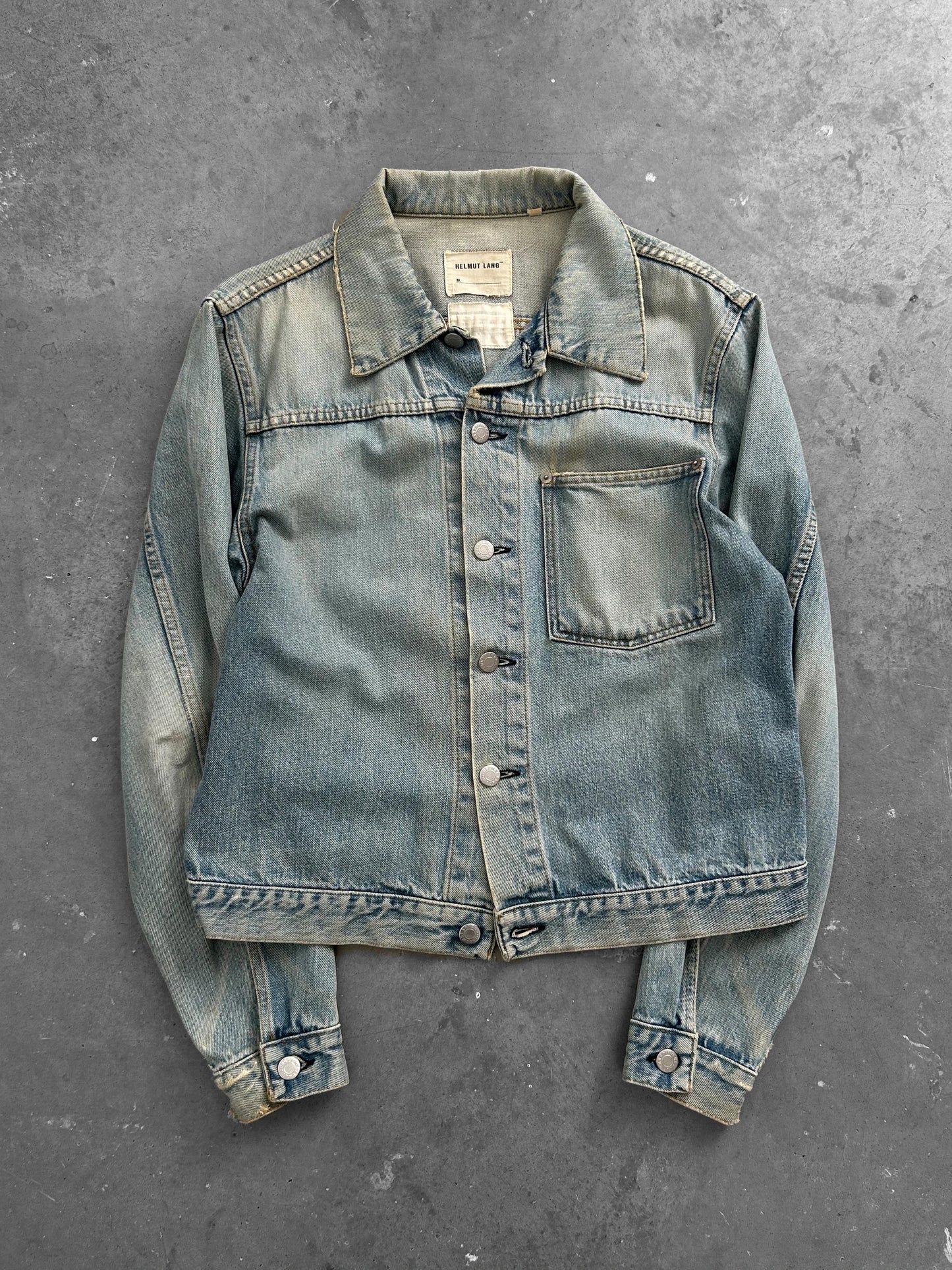 Helmut Lang Solo Pocket 1999 Denim Jacket (S)