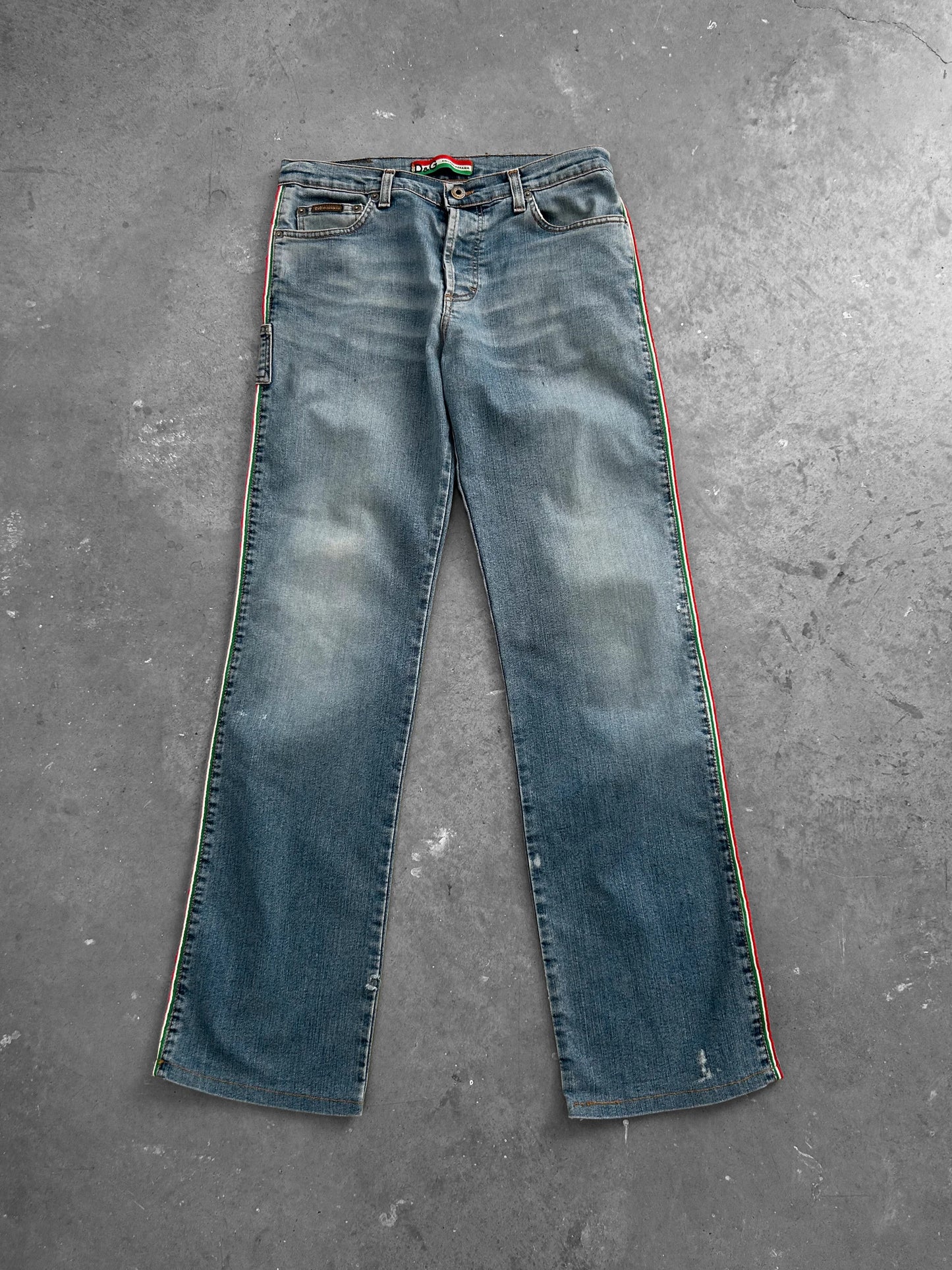 Dolce & Gabbana Italian Flag Jeans (33)