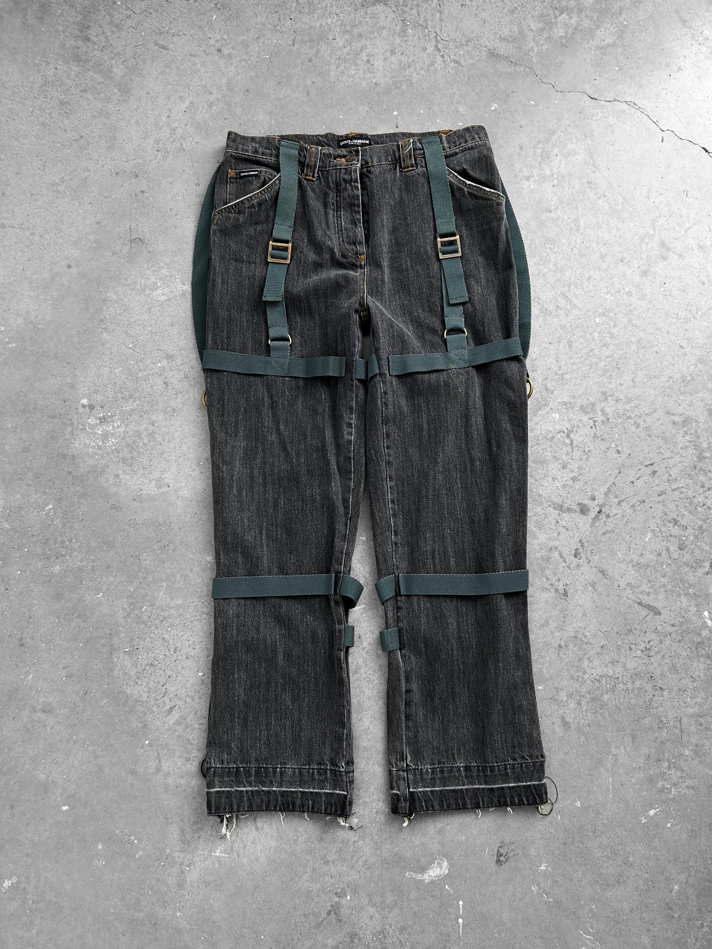 Dolce & Gabbana AW03 Bondage Jeans