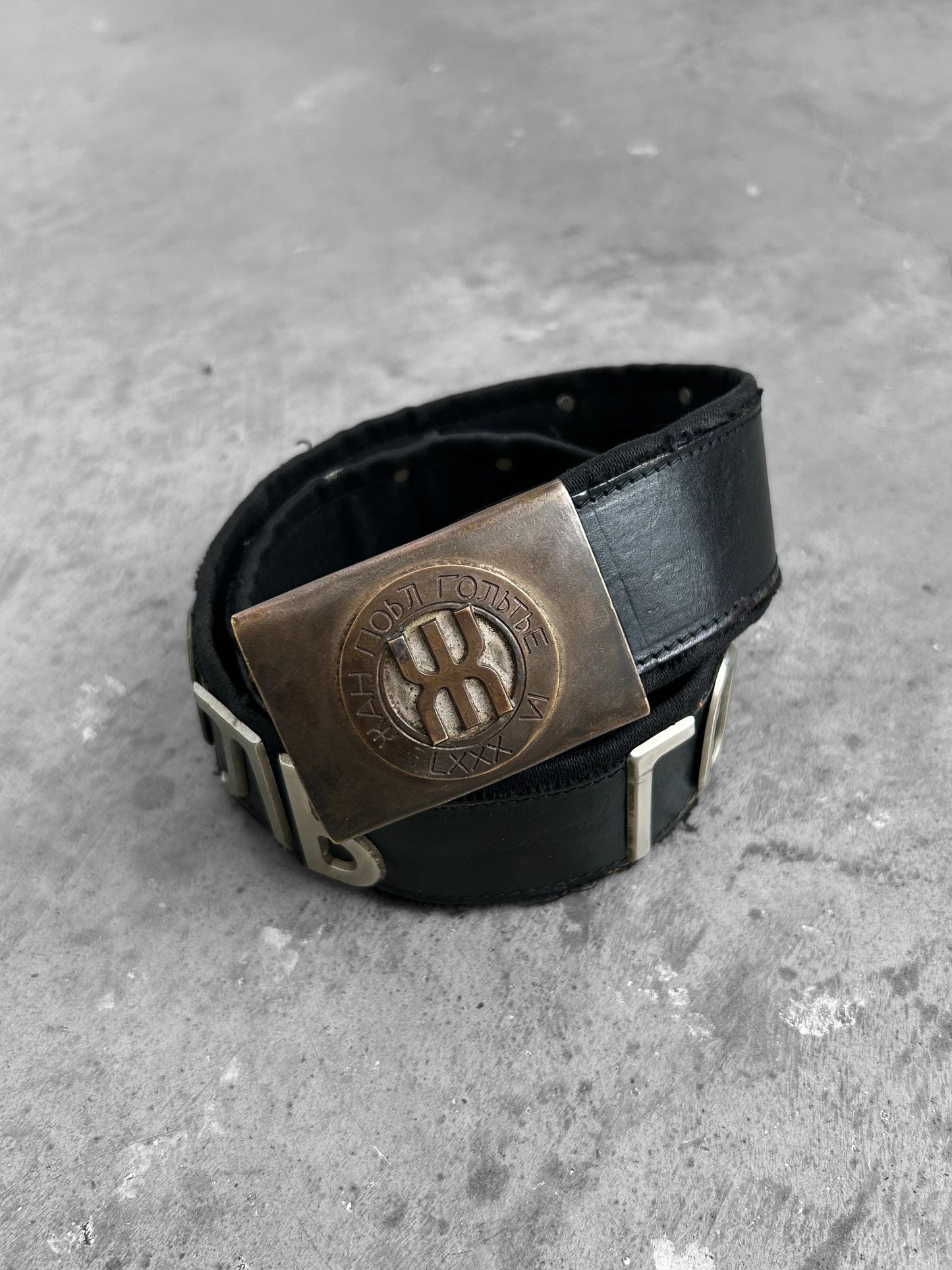 Jean Paul Gaultier 1986 Constructuvism URSS Belt