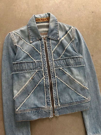 Richmond Union Jack Denim Jacket