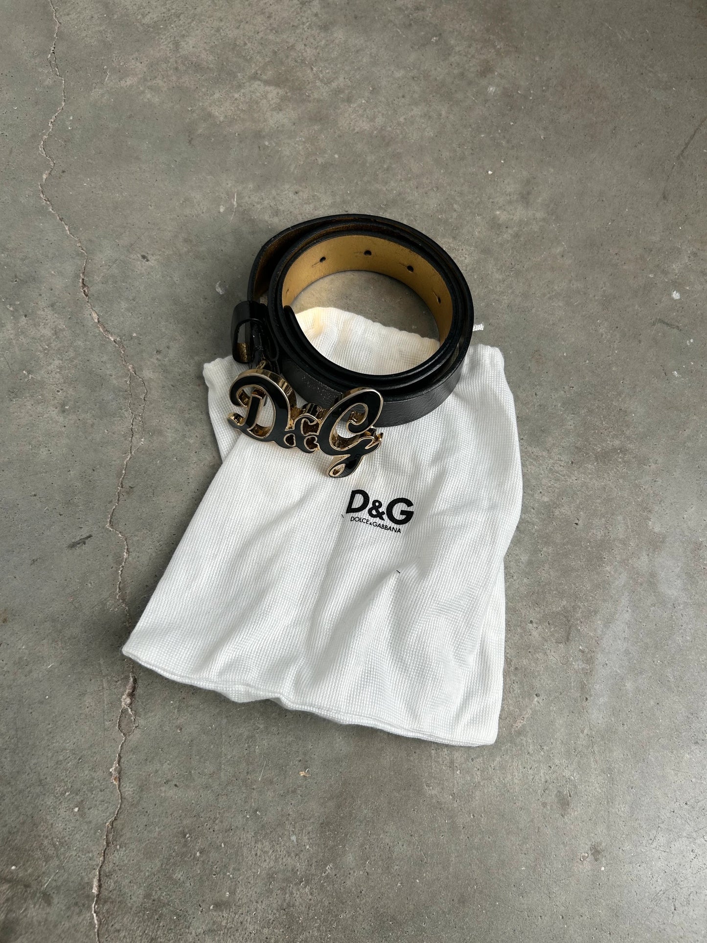 Dolce & Gabbana Logo Belt