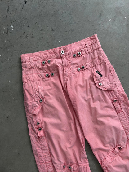 Dolce & Gabba 00's Pink Cargo Pants