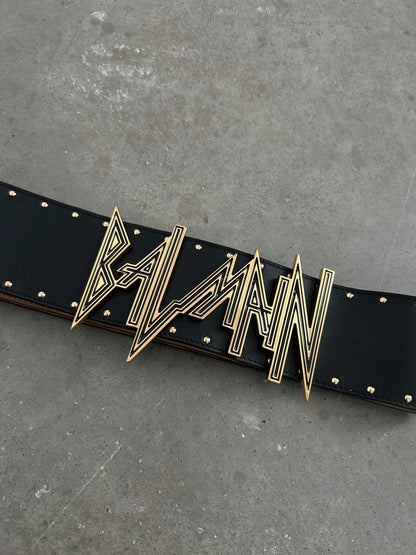 Balmain Logo Belt