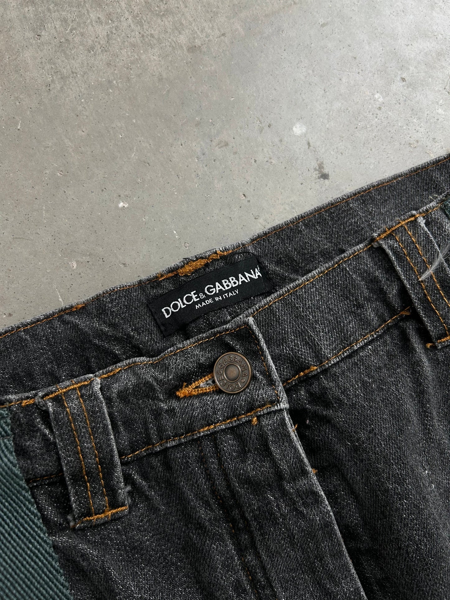 Dolce & Gabbana AW03 Bondage Jeans