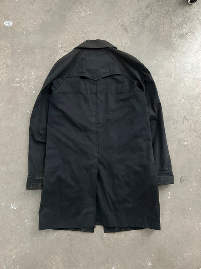 Dior Homme AW05 Hedi Slimane Japan Exclusive Waxed Trench (M)