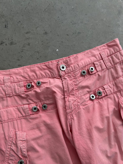 Dolce & Gabba 00's Pink Cargo Pants