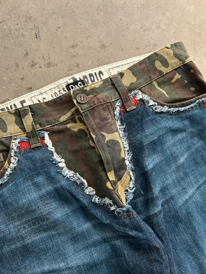 Dolce & Gabbana Camo Jeans