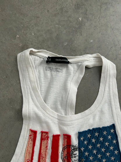 Dsquared2 American Flag Tank Top (S)