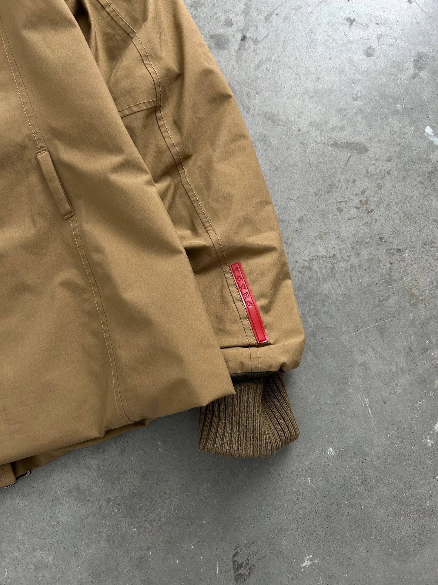 Prada 00's Camel Jacket