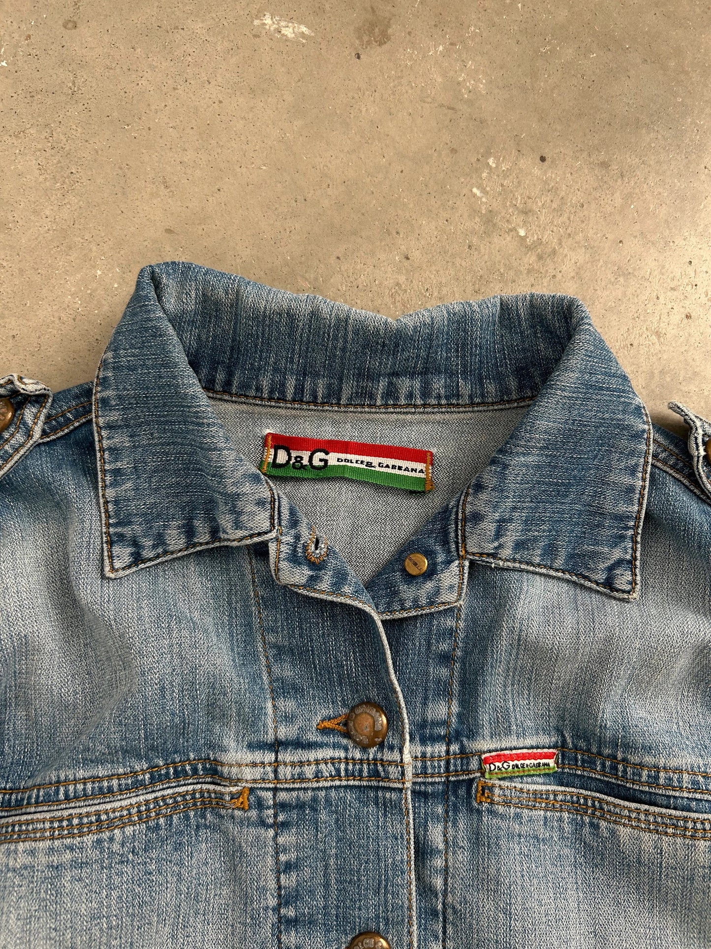 Dolce & Gabbana Italian Flag Denim