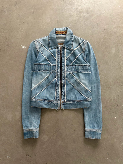 Richmond Union Jack Denim Jacket