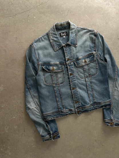 Dolce & Gabbana Washed Jeans Jacket