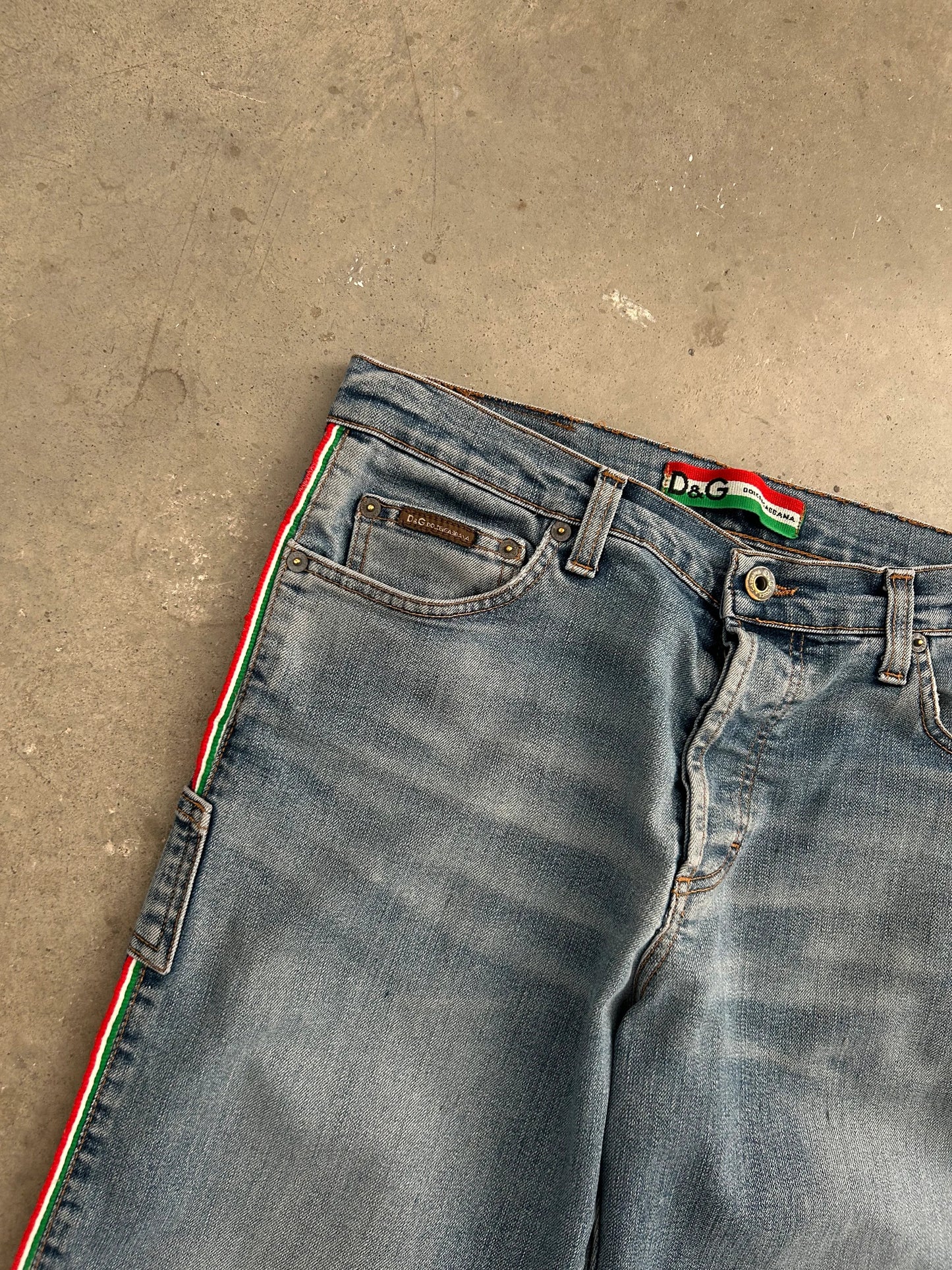 Dolce & Gabbana Italian Flag Jeans (33)