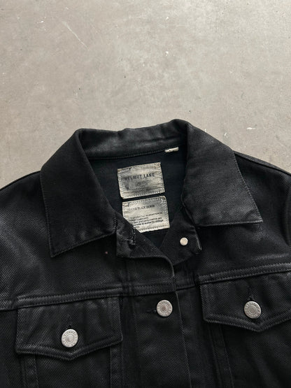 Helmut Lang Waxed Denim Jacket Black