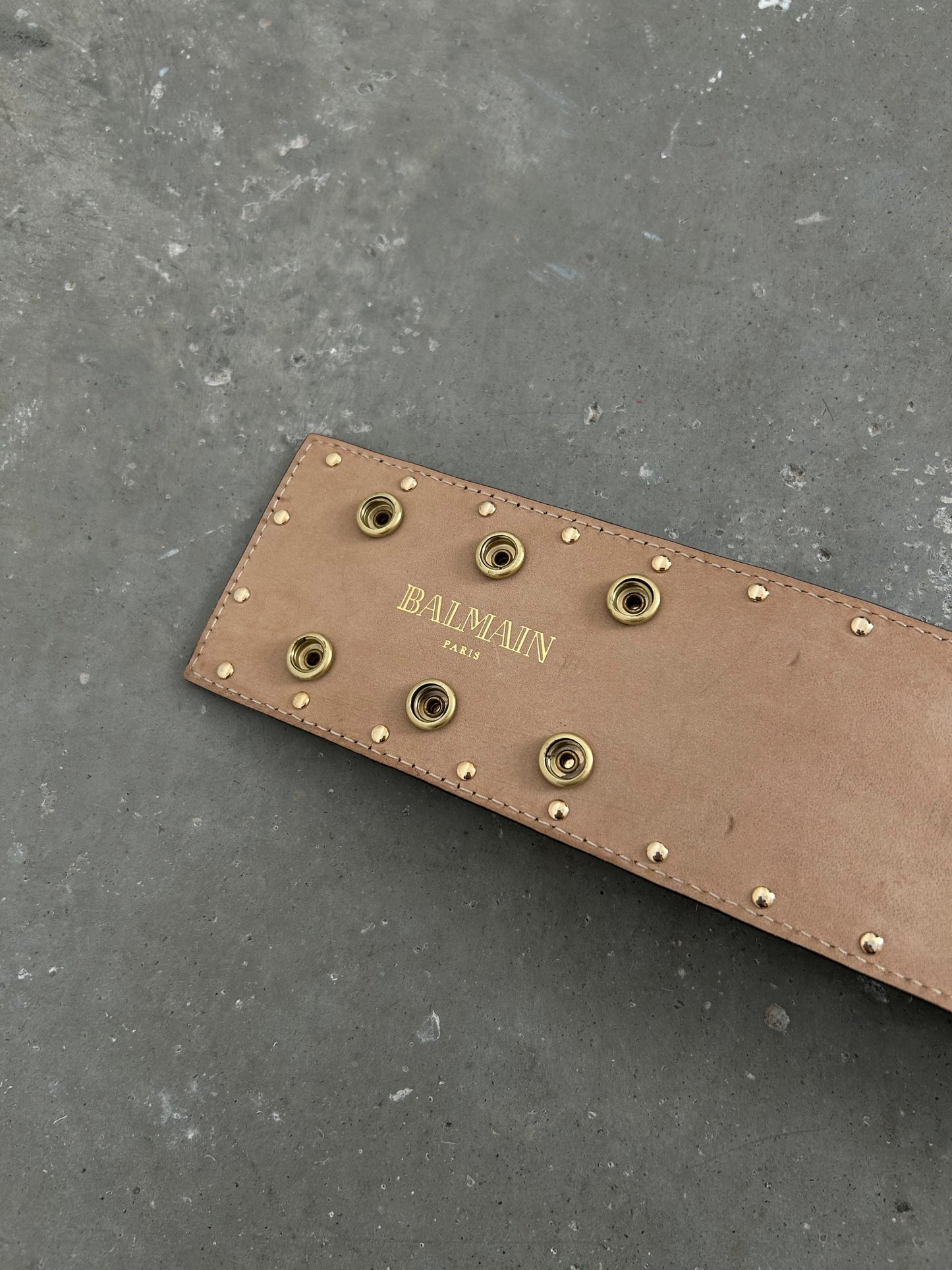 Balmain Logo Belt