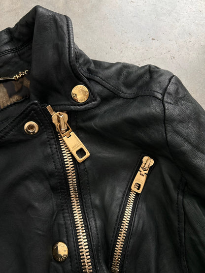 Dolce & Gabbana 00's Leather Jacket