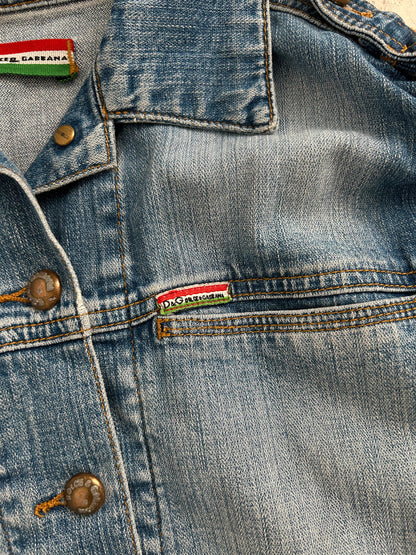 Dolce & Gabbana Italian Flag Denim