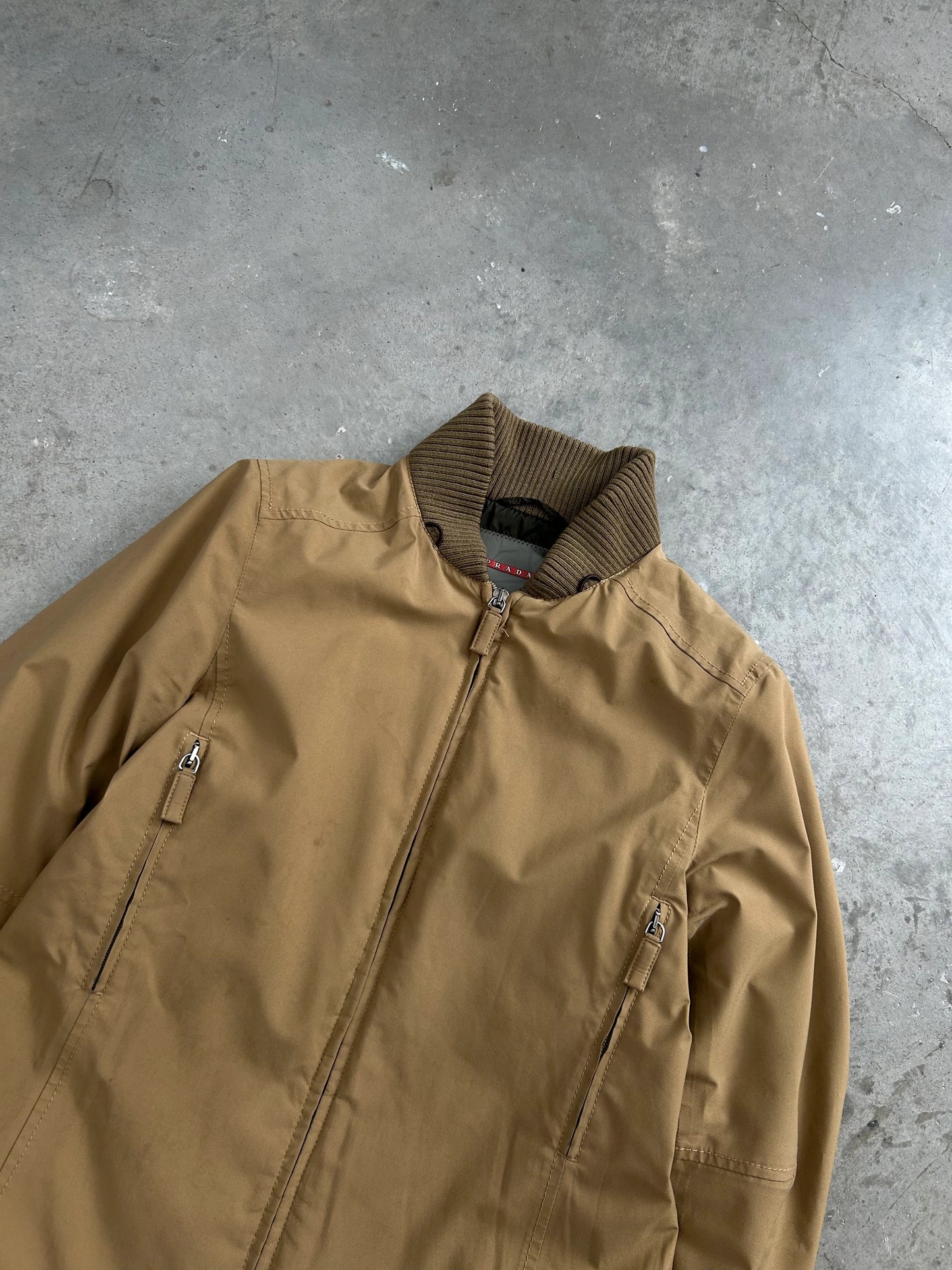 Prada 00's Camel Jacket