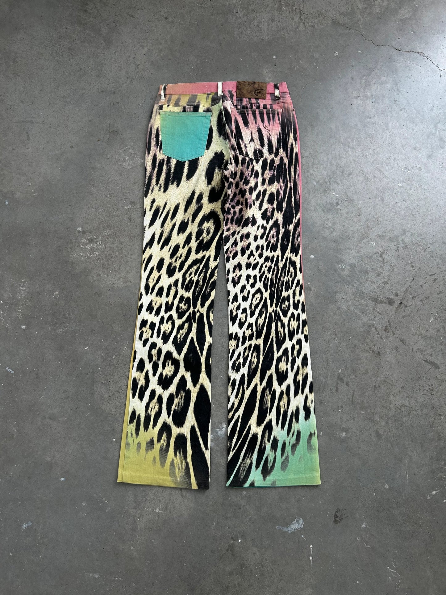 Just Cavalli Multicolour Cheetah Pants