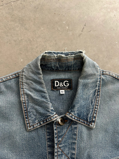 Dolce & Gabbana Washed Jeans Jacket