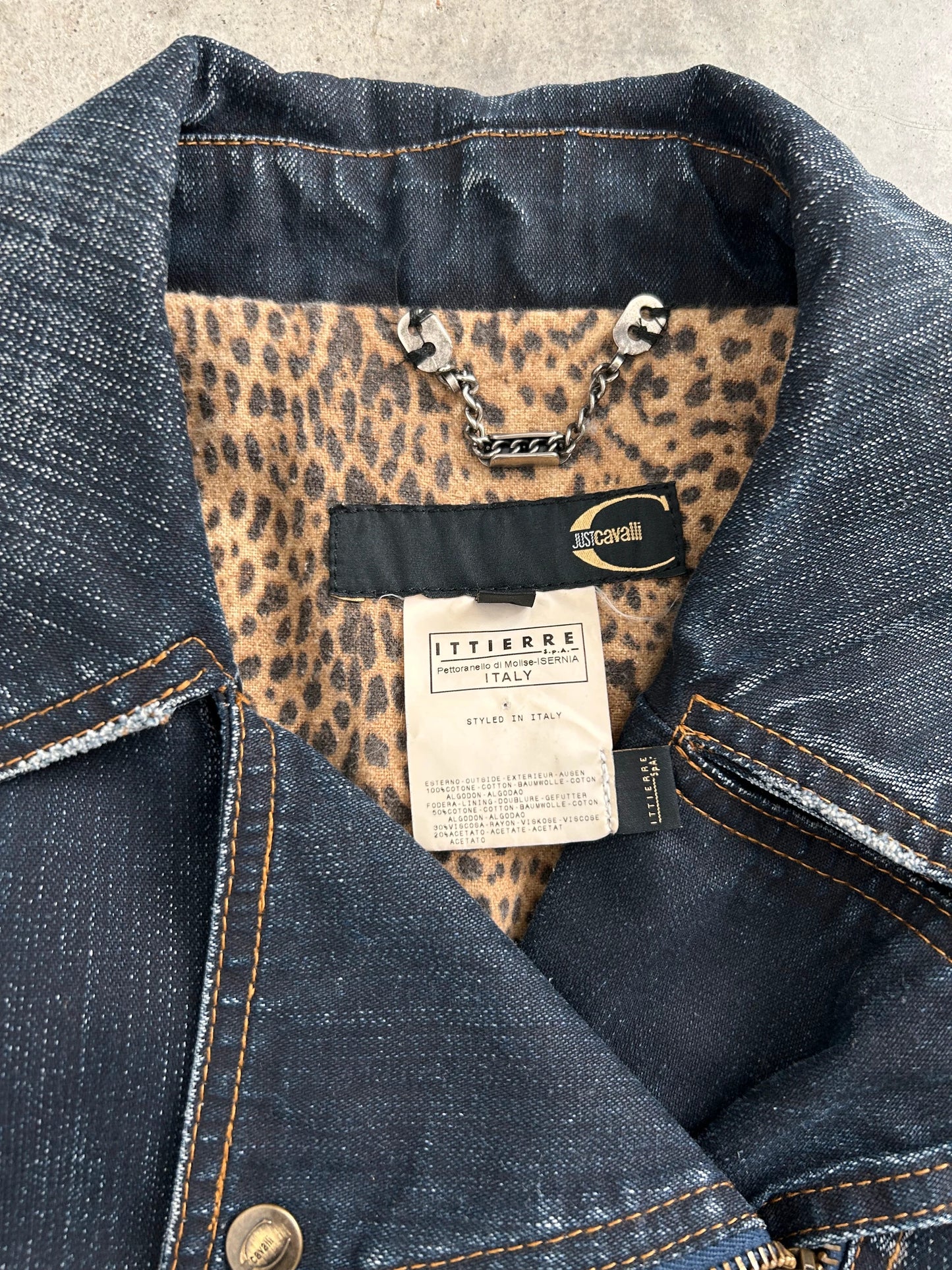 Just Cavalli 00's Denim Jacket