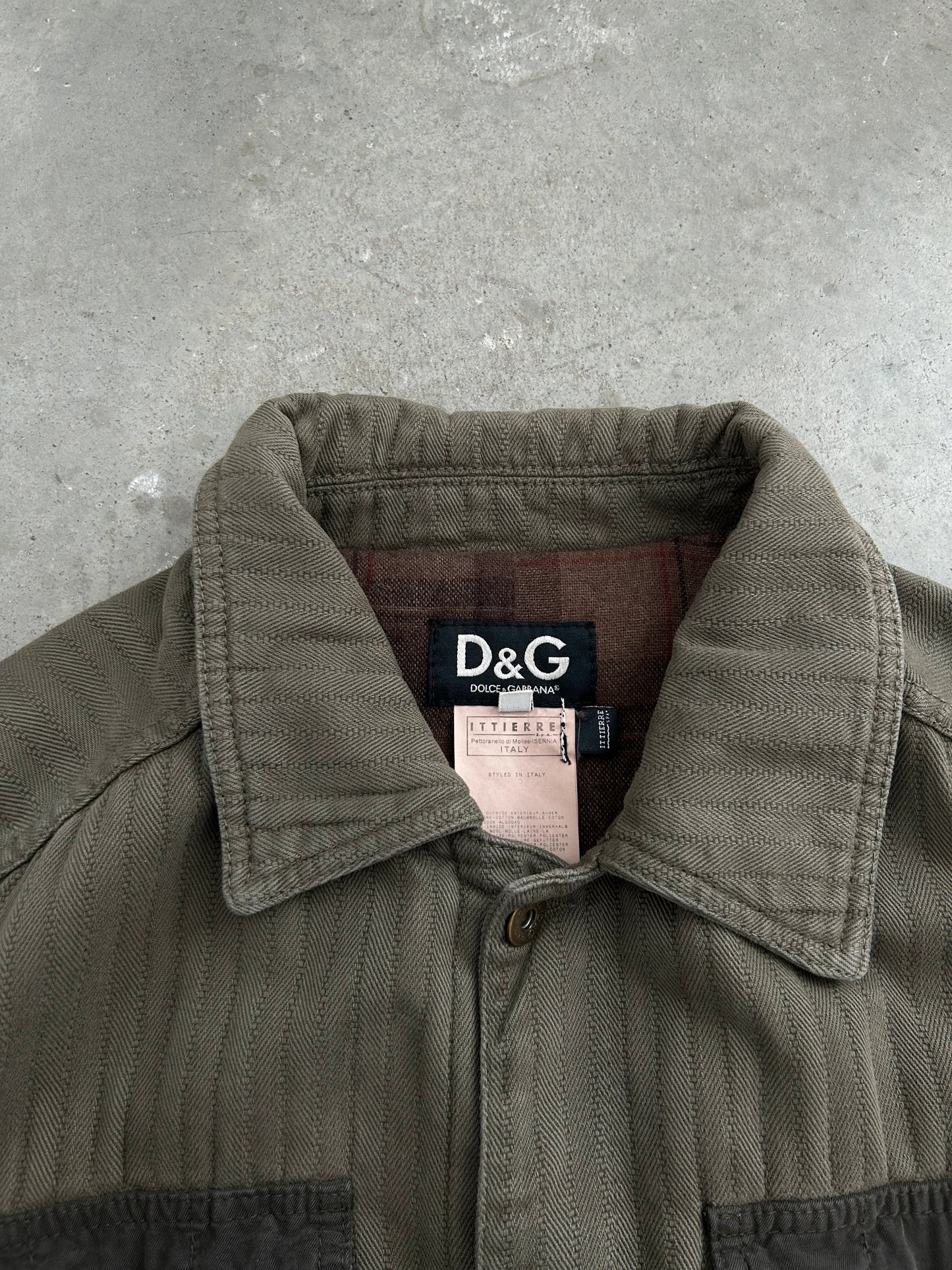 Dolce & Gabbana 2003 Militar Zipper Jacket (XL)