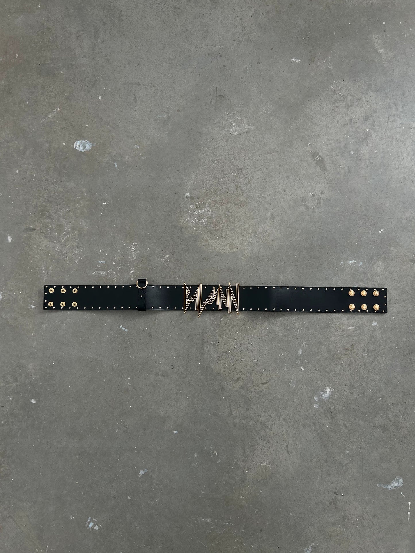 Balmain Logo Belt