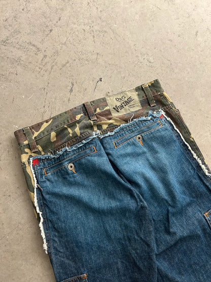 Dolce & Gabbana Camo Jeans