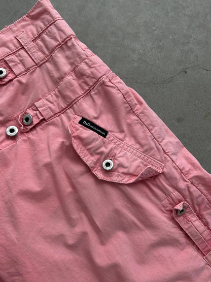 Dolce & Gabba 00's Pink Cargo Pants