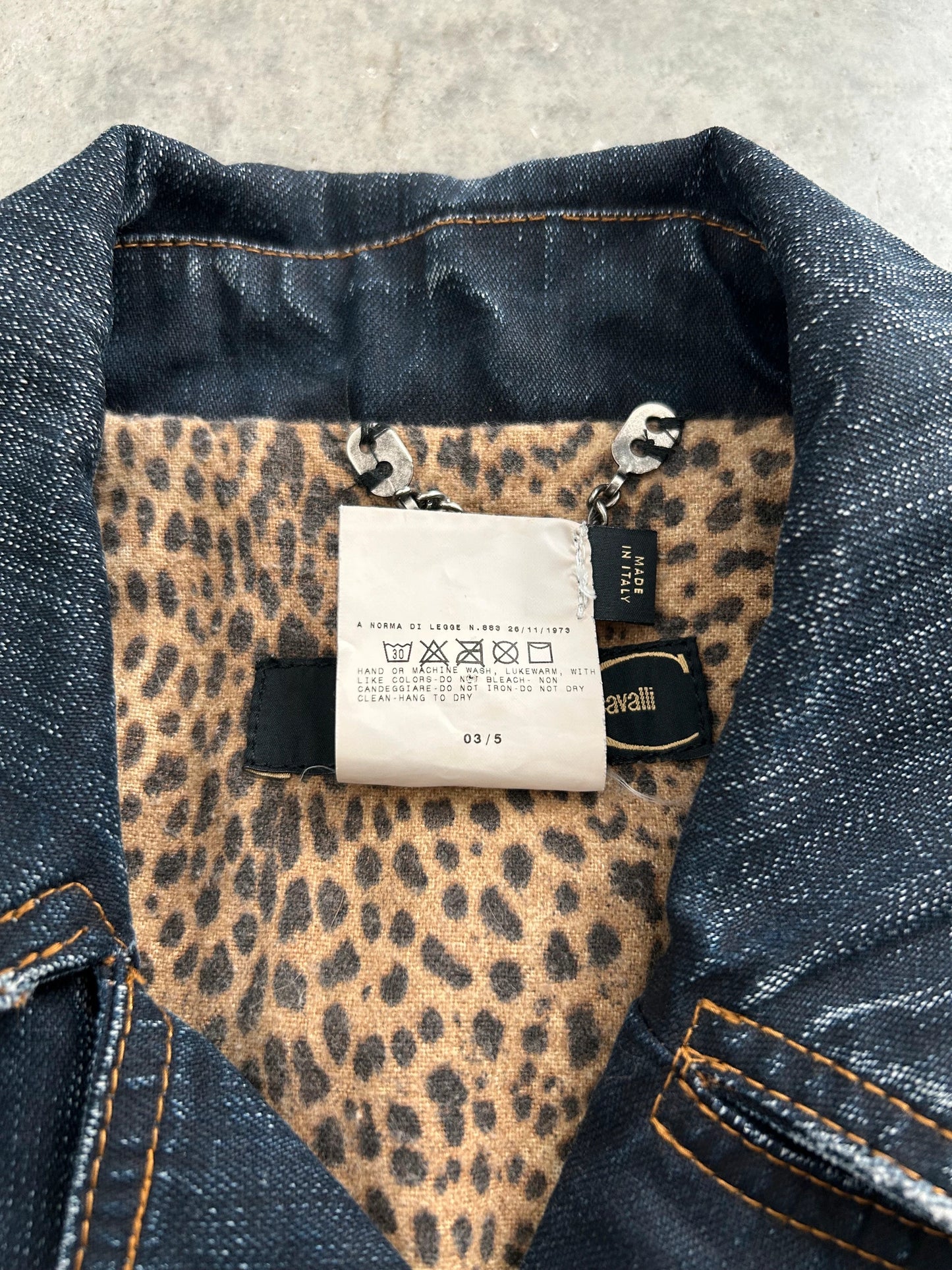 Just Cavalli 00's Denim Jacket