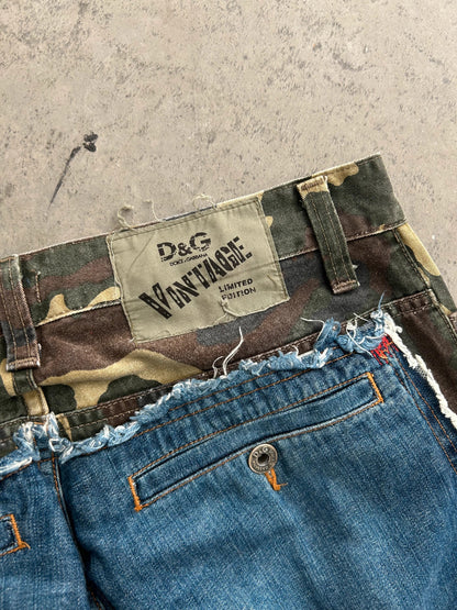 Dolce & Gabbana Camo Jeans