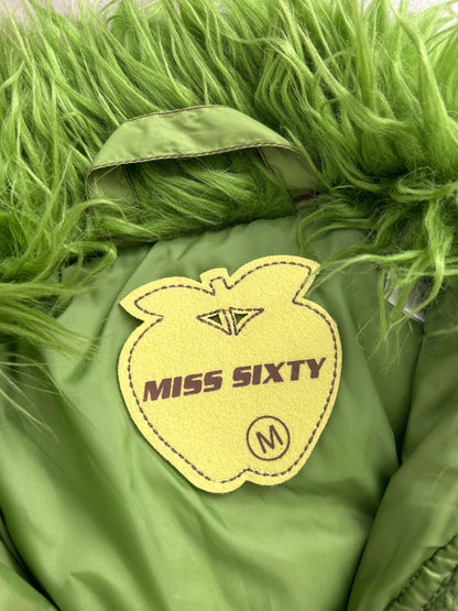 Miss Sixty "Grinch" Furry Puffer (S)