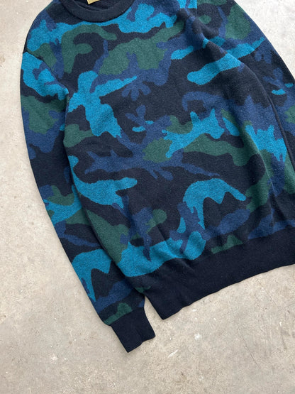 Valentino Camo Sweater