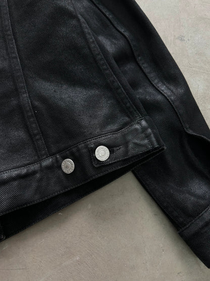 Helmut Lang Waxed Denim Jacket Black