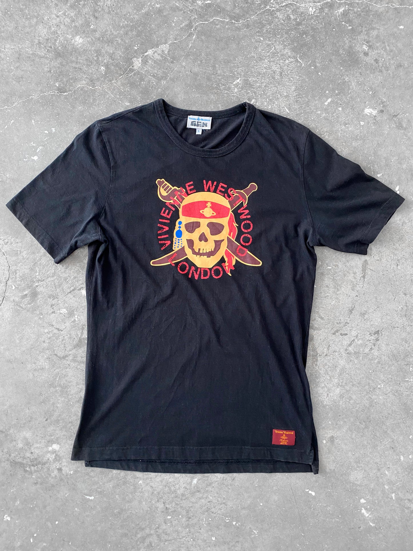 Vivienne Westwood pirate skull tee (L)