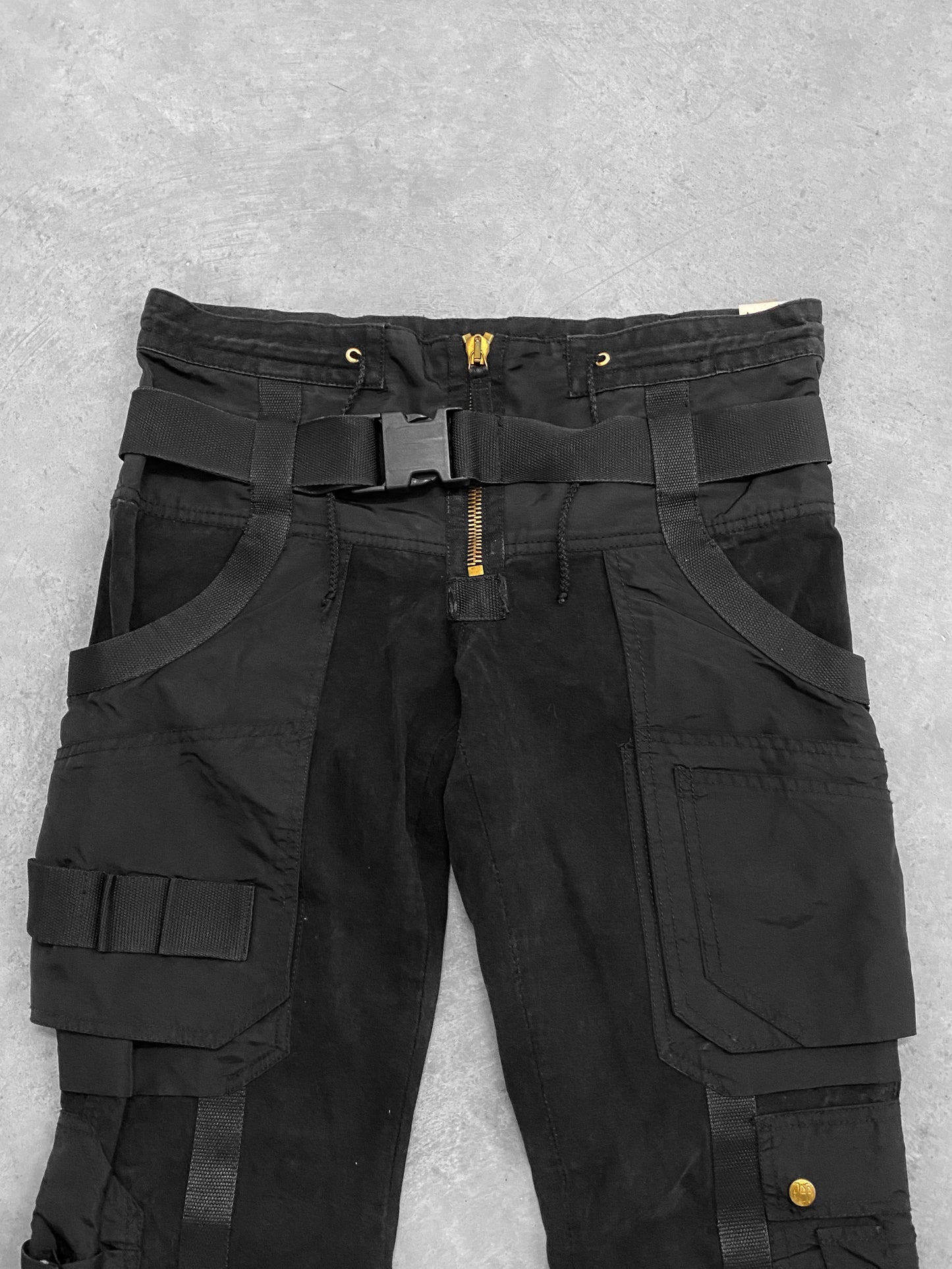 Jean Paul Gaultier aw2003 parachute Cargo Pants (M)