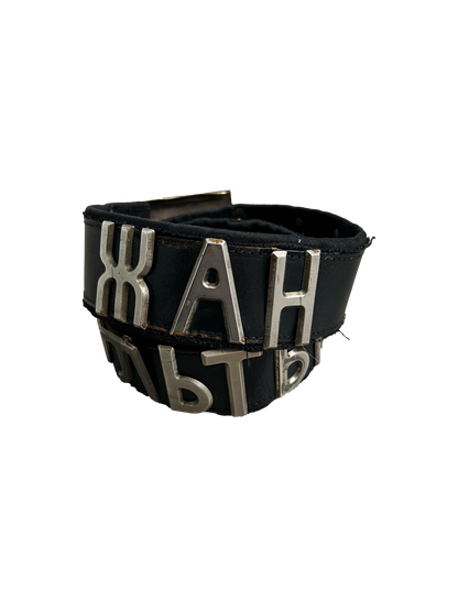 Jean Paul Gaultier 1986 Constructuvism URSS Belt