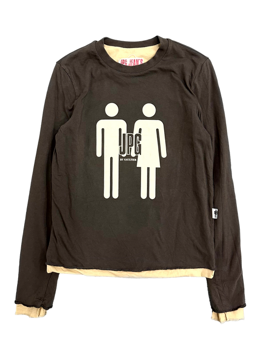 Jean Paul Gaultier Double Layered Longsleeve (S)