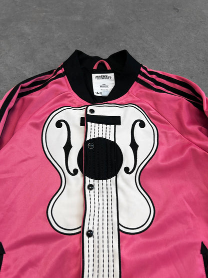 Adidas x Jeremy Scott Pink Guitar Jacket