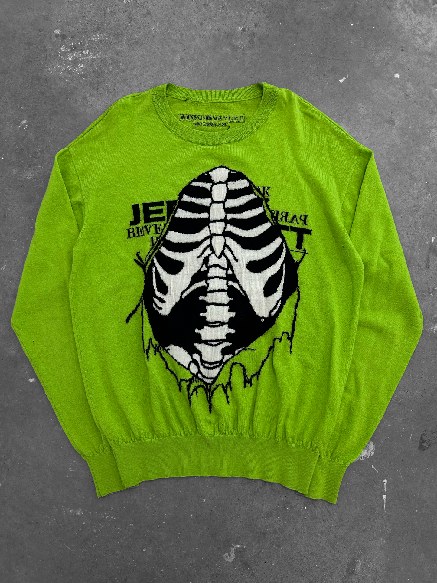 Jeremy Scott Skeleton Sweatshirt (L)