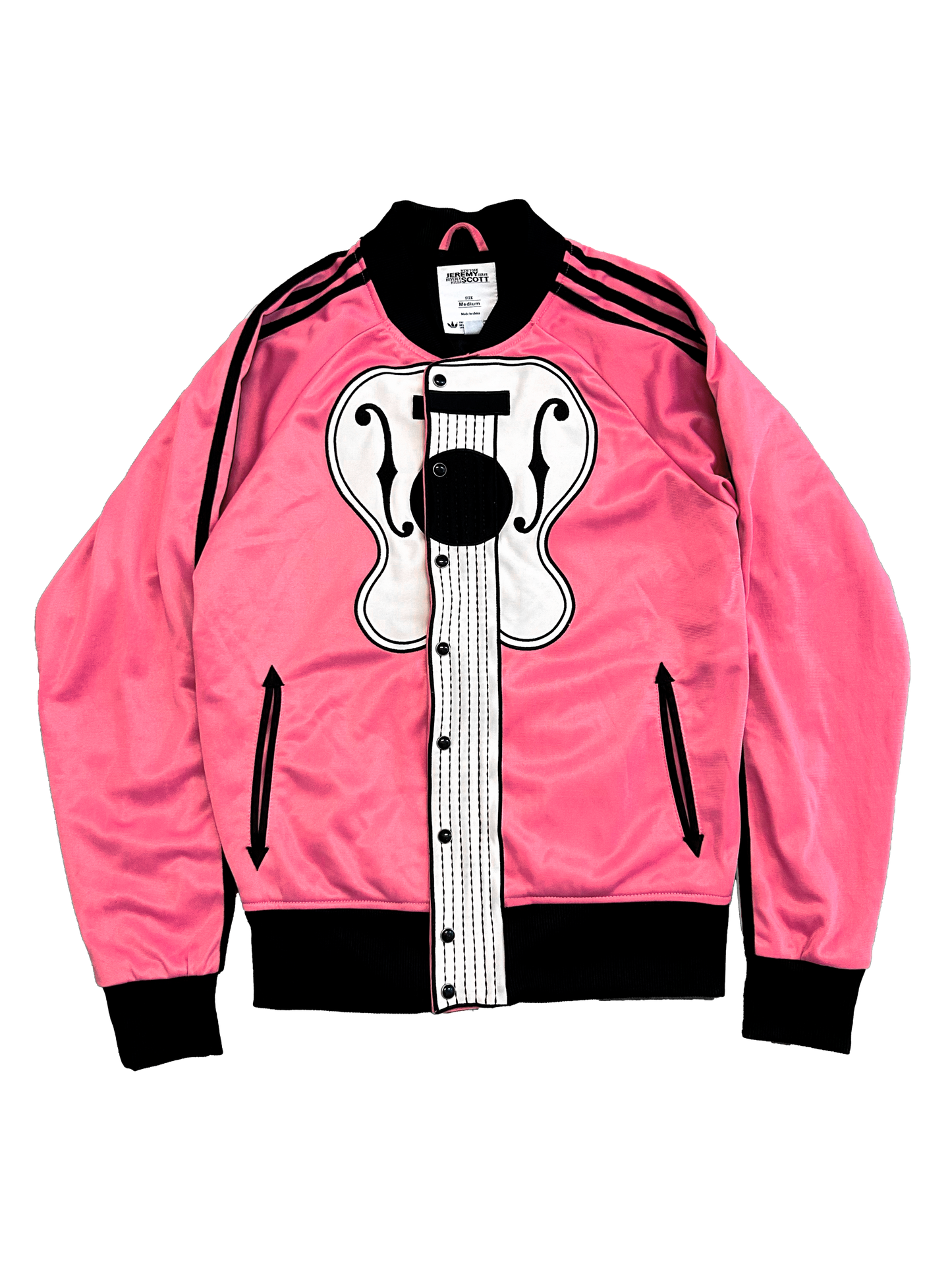 Adidas x Jeremy Scott Pink Guitar Jacket