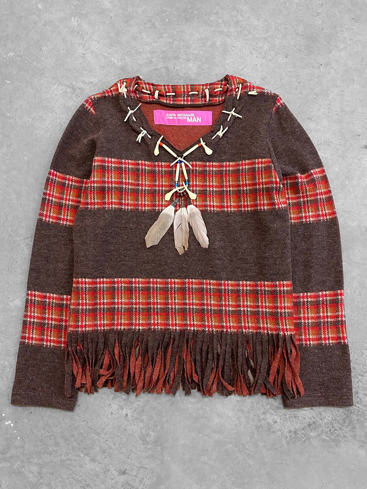 Junya Watanabe 2003 Feather Crewneck