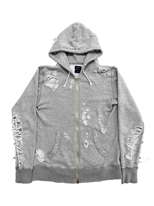 Mihara Yasuhiro FW16 Distressed Hoodie (L)