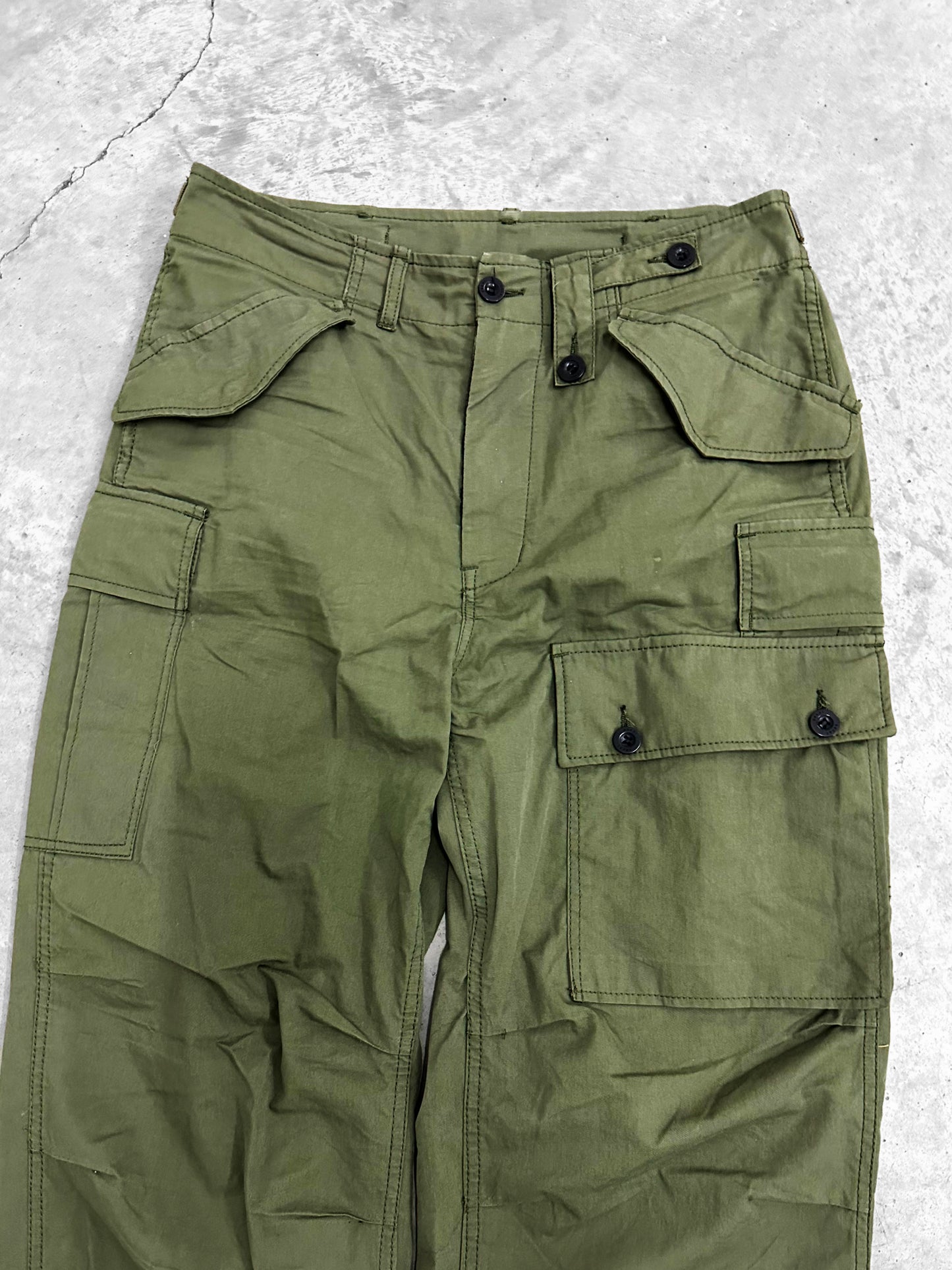 Sacai Khaki Cargo Militar Pants