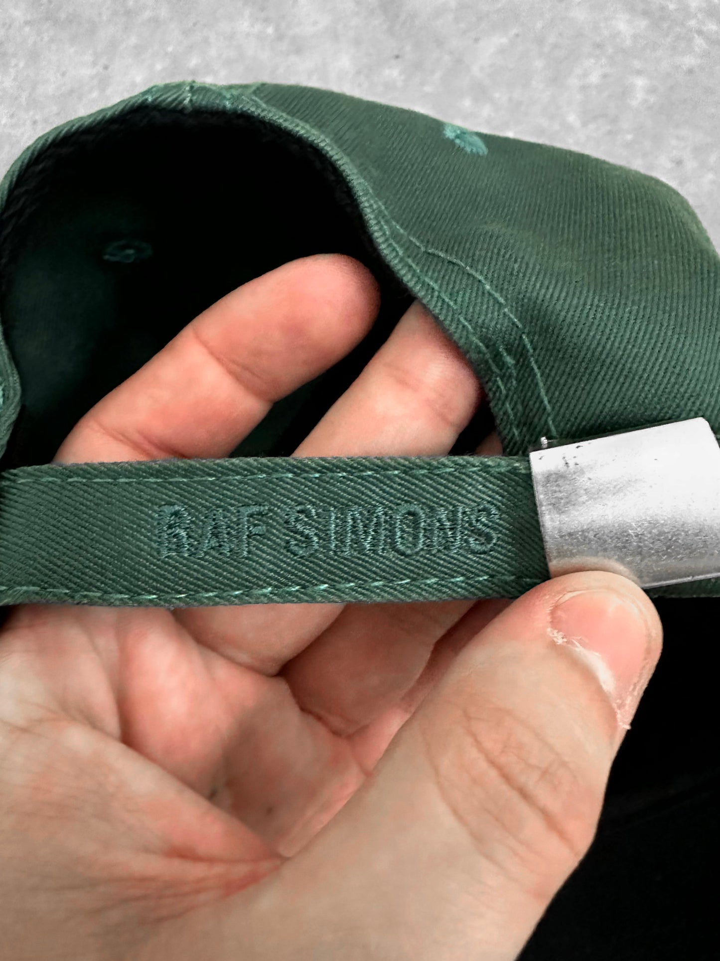 Raf Simons "Walk With Me" Tapper Cap