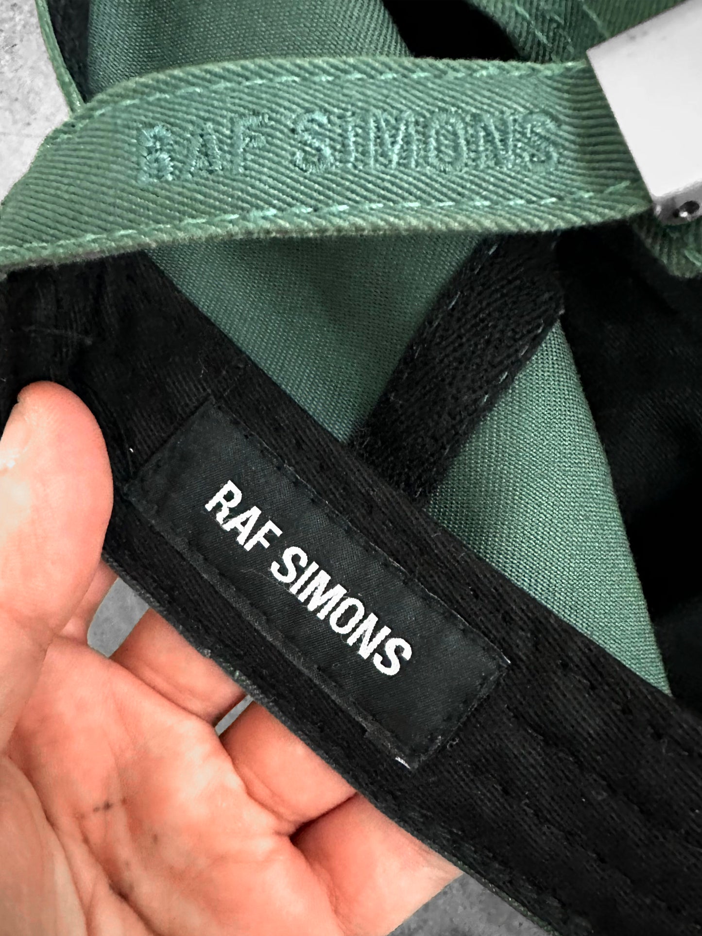 Raf Simons "Walk With Me" Tapper Cap